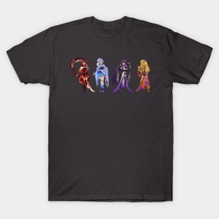 RWBY Art Nouveau Team 2 T-Shirt